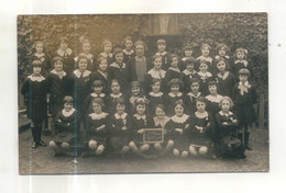 Carte Photo à Identifier : Ecole Des Filles, 3eme Classe, 1930-1931 - Zu Identifizieren
