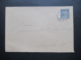 1899 Privatpost Berlin Stadtpost Packetfahrt Berliner Aktiengesellschaft Ganzsachen Umschlag / Privat Ganzsache - Posta Privata & Locale