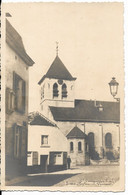 EVERE (1140) - RELIGION : Vue Extérieure De L'église Saint-Vincent Et Ses Abords. Photo Véritable. CPA Très Rare. - Evere