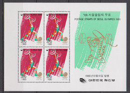 Corée Korea JO Seoul 1988 Perf MNH - Summer 1988: Seoul