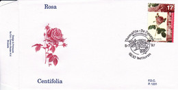 B01-284 BELG.1997 2710 FDC P1231 05-07-1997 9230 Wetteren De Roos La Rose 2€. - 1991-2000