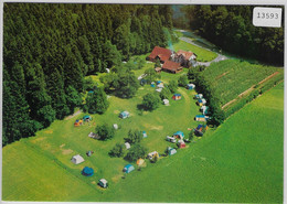 Flugaufnahme Mauensee LU Camping Sursee - Sursee