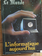 Le Monde_Hors Série De Septembre 1982_L'informatique Aujourd'hui_ - Informatica