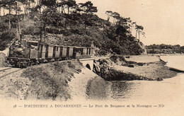 S 4 -   214  -   AUDIERNE  à  DOUARNENEZ   ( 29 )    -  Le Pont  De  Souganso  Et  La  Montagne  - - Audierne