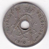 Belgique 5 Centimes 1913 Légende Française , Albert I , En Cupronickel , KM# 66 - 5 Cents