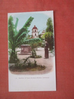 Private Mailing Card  --Gardens Of  Santa Barbara  Mission  California > Santa Barbara  Ref 4607 - Santa Barbara