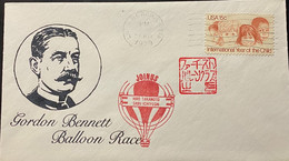 Ballon-Ostermann Gordon Bennet Race 1979 - Schmuck-FDC