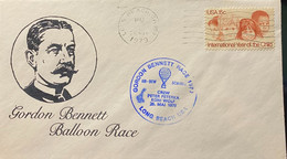 Ballon-Ostermann Gordon Bennet Race 1979 - Schmuck-FDC