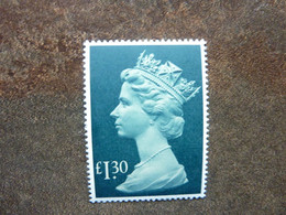 1977  QUEEN ELISABETH II  1.30£  Drab And Deep Greenish Blue   SG = 1026b  ** MNH - Sin Clasificación