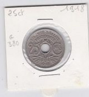 25 Cts Lindauer 1918 - F. 25 Centimes