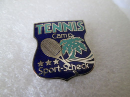 PIN'S   TENNIS CAMP  SPORT SCHECK  Email Grand Feu - Tennis