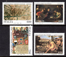 ITALY - 1993 ARCHIVES & MUSEUMS 1st SERIES SET (4V) FINE MNH ** SG 2232-2235 - 1991-00:  Nuovi