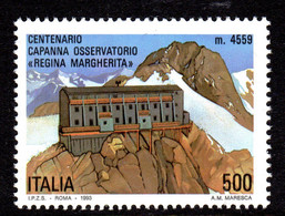 ITALY - 1993 REGINA MARGHERITA OBSERVATORY ANNIVERSARY STAMP FINE MNH ** SG 2217 - 1991-00:  Nuovi
