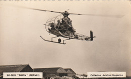 Carte Photo  Aviation-Magazine  -  SO-1221 "DJINN"  (France) - 1946-....: Modern Era