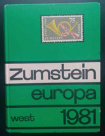 WestEuropa Briefmarkenkatalog - Zumstein 1981 - Achat Malin: Plusieurs Via Mondial Relay - Kataloge