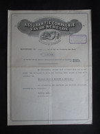 VP ASSURANCE 1928 (V2030) ASSURANTIE COMPAGNIE VAN DE SCHELDE (3 Vues) ANTWERPEN Borzestraat 10 - Banca & Assicurazione