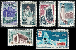 REUNION 1961-68 - Yv. 352A 361 365 372 374 Et 380 **   Cote= 10,70 EUR - Tourisme (6 Val)  ..Réf.FRA29375 - Unused Stamps