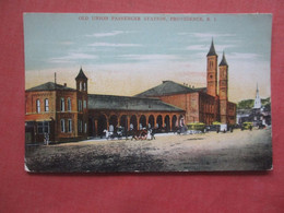 Old Union Passenger Station Rhode Island > Providence Ref 4608 - Providence