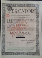 MERCATOR NV Verzekerings Mij. 1920 - Bank & Versicherung