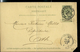 Entier Obl. FLENU - PRODUITS 24/08/1897 - Landpost (Ruralpost)