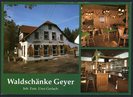 E6933 - Geyer - Waldschänke Gaststätte - Verlag Michael Seidel - Geyer