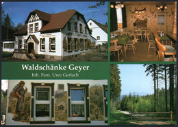 E6934 - Geyer - Waldschänke Gaststätte - Verlag Michael Seidel - Geyer