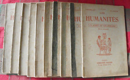 10 N° De "Les Humanités". Hatier 1935-1938. Revue D'enseignement Secondaire Et D'éducation. Classe De Grammaire - Über 18