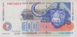 SOUTH AFRICA 100 RAND ND , P-126b , BUFFALO - Sudafrica