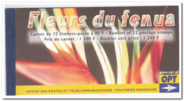 Frans Polynesië 2004, Postfris MNH, Flowers - Postzegelboekjes