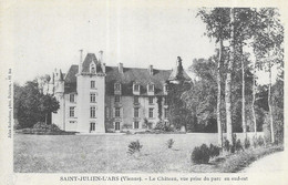 - SAINT JULIEN L'ARS - Le Château - Vue Prise Du Parc Au  Sud  Est - Saint Julien L'Ars