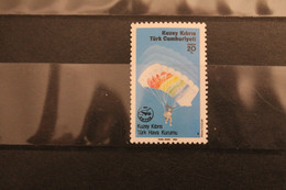 Zypern, Türkische Besetzung, 1985, Fallschirmspringen, MNH - Parachutting