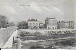 Montelimar - Le Pont De Pierre Et La Quai Du Roubron - Montelimar