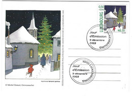 Luxembourg 2003 Noel Eglise Ehnen ¦ Christmas Church ¦ Weihnachten Kirche - Cartas & Documentos