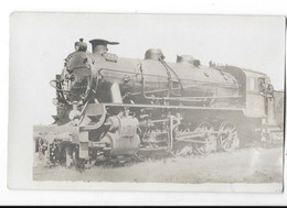 LOCOMOTIVE A VAPEUR Carte Photo Machine Du Réseau De Paris à Orléans   Gros Plan - Equipment