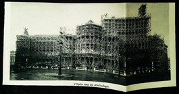 ► 1935 - OPERA De PARIS - Sous Les Echafaudages Grande  RESTAURATION 21 X 10 Cm - Coupure De Presse (Encadré Photo) - Public Works