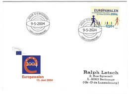 Luxembourg 2004 Elections Europeennes ¦ European Elections ¦ Europawahlen - Covers & Documents