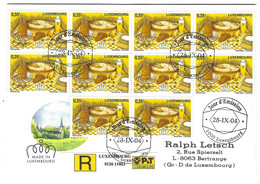 Luxembourg 2004 Patisserie Bier Farine ¦ Backed Goods Beer Flour ¦ Backwaren Bier Mehl - Covers & Documents