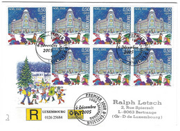 Luxembourg 2005 Noel Batiment Postes Esch-sur-Alzette ¦ Christmas Postal Office ¦ Weihnachten Postgebäude - Cartas & Documentos