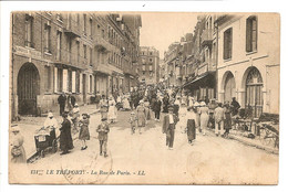 - 1025 -  LE TREPORT  L Rue De Paris - Le Treport