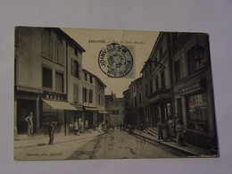 Delcampe - HAUTE MARNE-JOINVILLE-RUE DU PETIT MARCHE ED HERVOTTE ANIMEE - Joinville