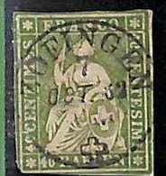 95002bI -  SWITZERLAND - STAMP - Zumstein # 26C Or 26G - Very Fine  USED - Gebraucht