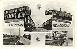 Nederland, ZWIJNDRECHT, Slavenburg's Bank, Hotel Swindregt (1961) Ansichtkaart - Zwijndrecht