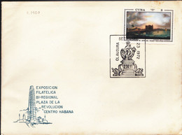 CUBA 1972 - Storia Postale - ESPOSIZIONE FILATELICA. - Briefe U. Dokumente