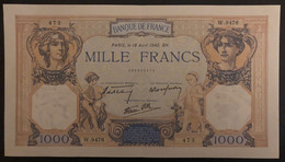 France Billets, 1000 Francs, 18 Avril 1940 ''Cérès Et Mercure'' En Parfait état - 1 000 F 1927-1940 ''Cérès E Mercure''