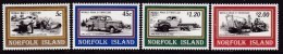 Norfolk Island 1995 WWII Vehicles Sc 581-84 Mint Never Hinged - Ile Norfolk