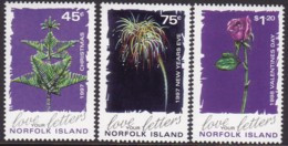 Norfolk Island 1997 Christmas Sc 633-35 Mint Never Hinged - Ile Norfolk