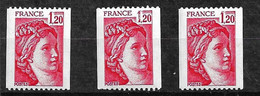 France N°1981Ba Avec 2 Variétés Sur Le 1    Neufs * * TB   = MNH VF Voir Scans  - Varietà: 1970-79 Nuovi