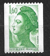 France N°2222a  N° Rouge Variété Postillons De Phosphore  Neufs  * * TB = MNH VF Voir Scans Le Moins Cher Du Site ! ! ! - Unused Stamps