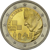 Estonia, 2 Euro, Paul Keres, 2016, SPL, Bi-Metallic - Estonia