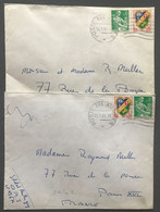 France Lot De 2 Enveloppes, TAD POSTE AUX ARMEES 1963 - (B3604) - 1961-....
